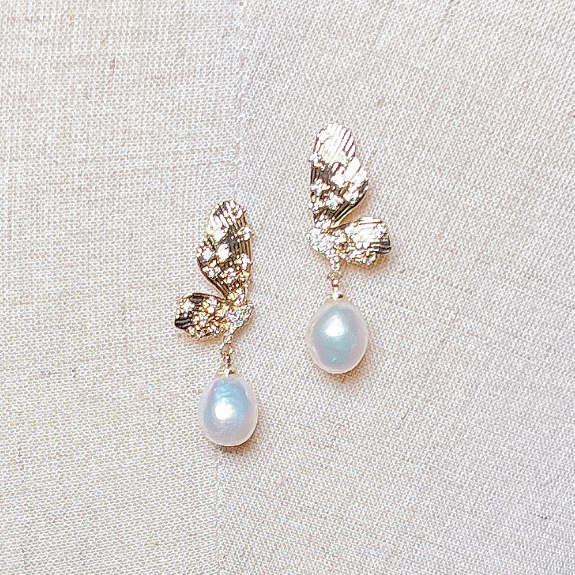 ADELINE | Pearl Drop Earrings