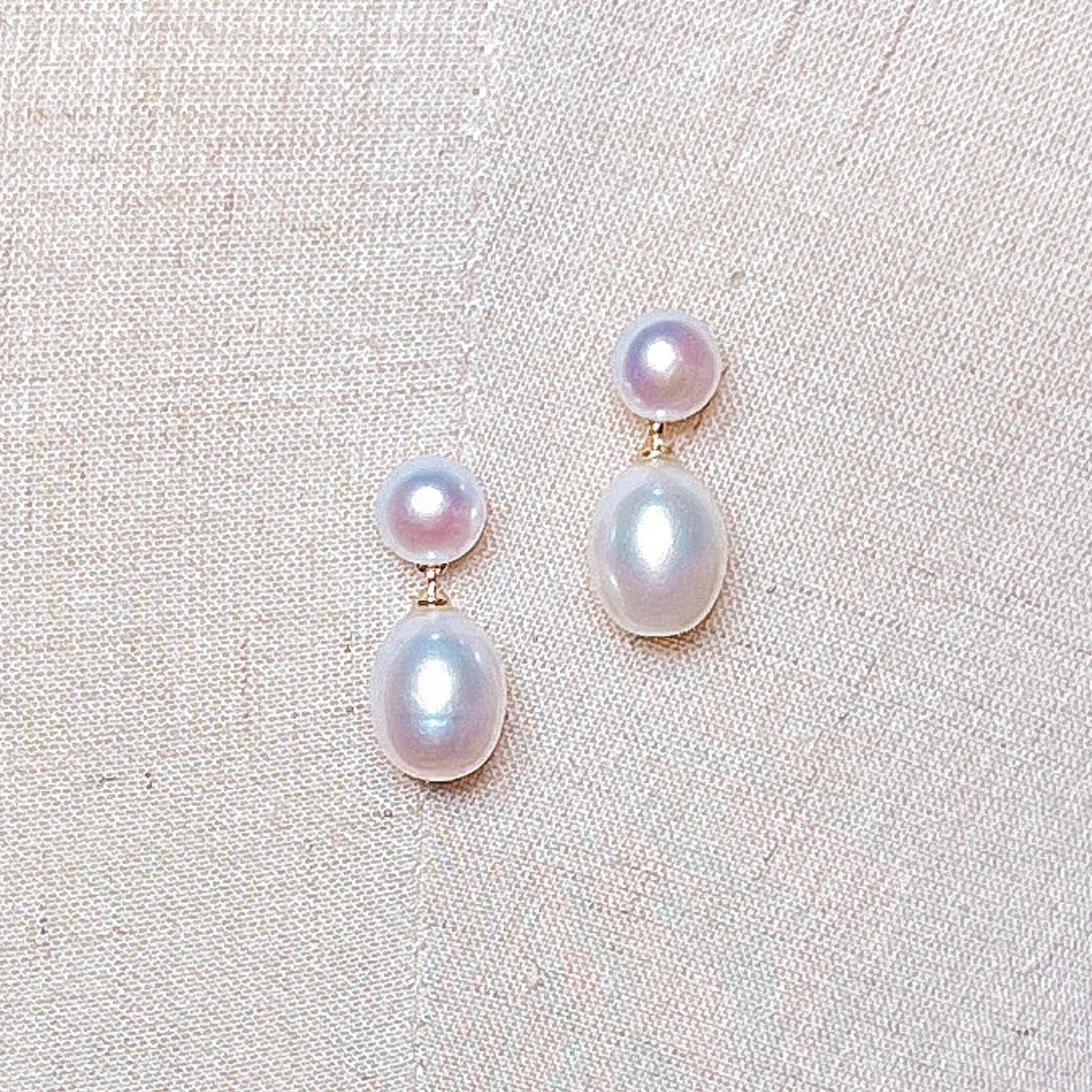 KEEGAN | Pearl Drop Earrings