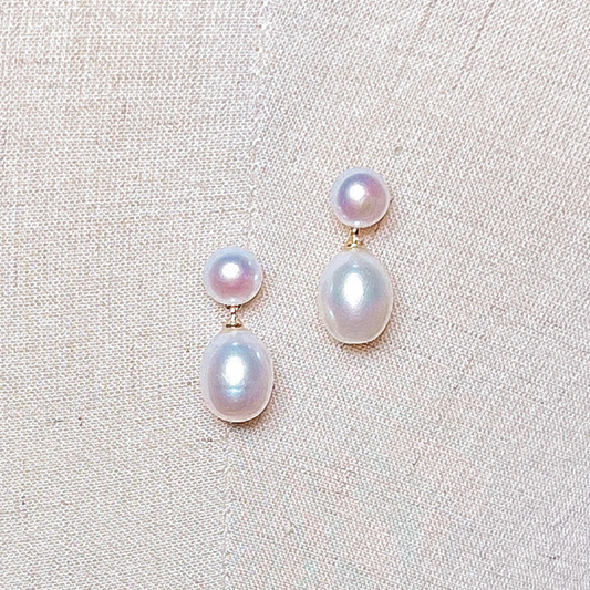 Pearl Drop Earrings - KEEGAN