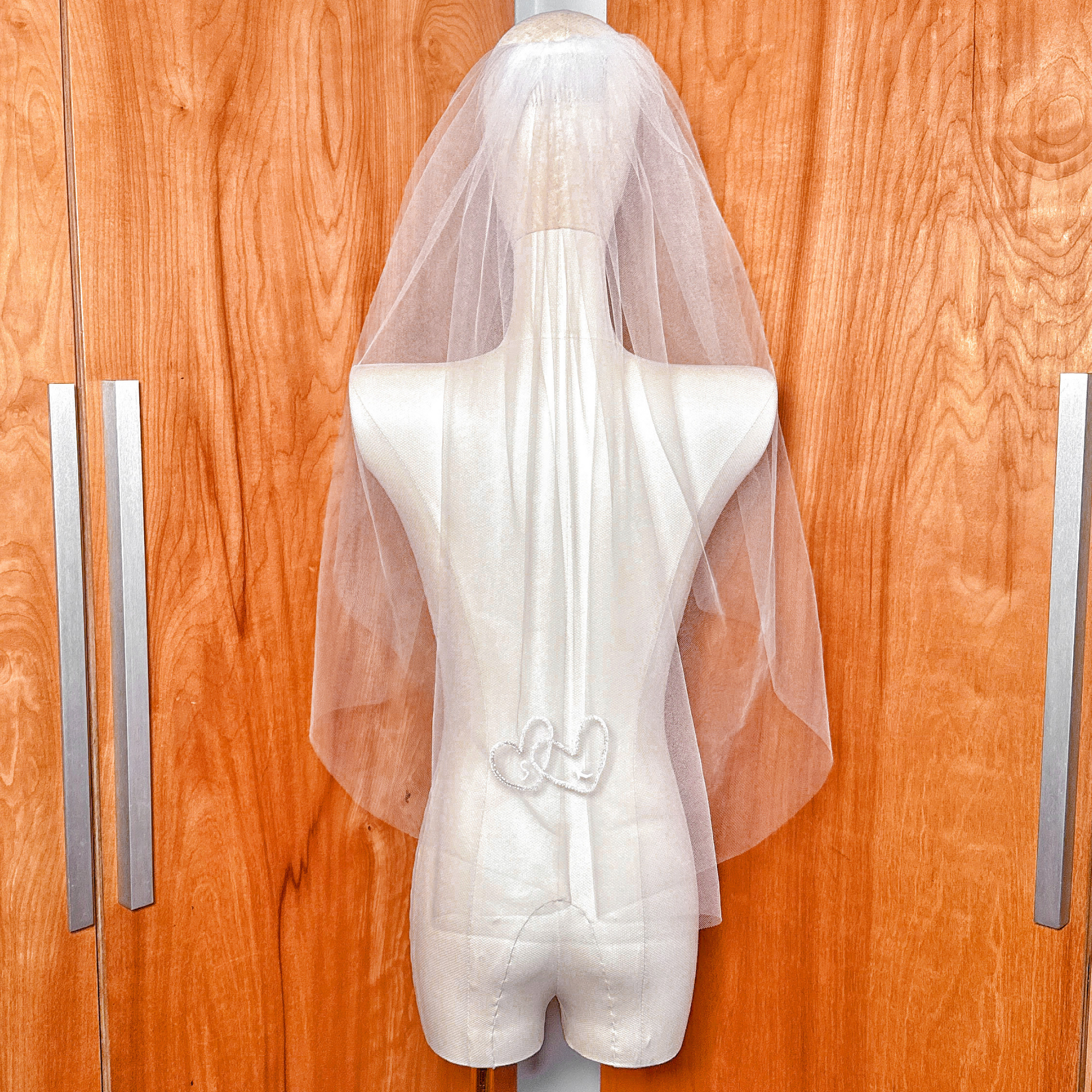 WINTON | Custom Veil with Initials