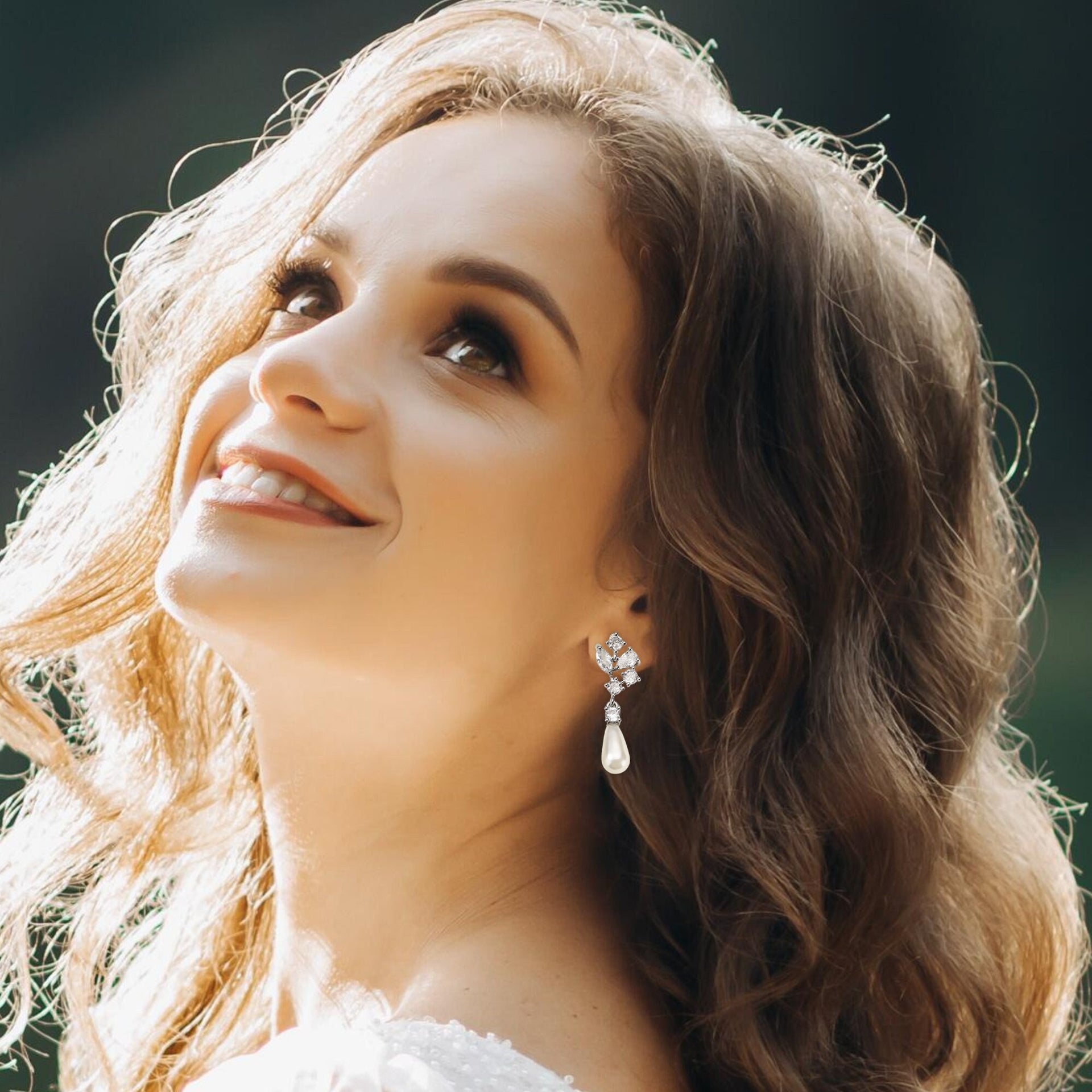 Elegant Pearl Drop Earrings
