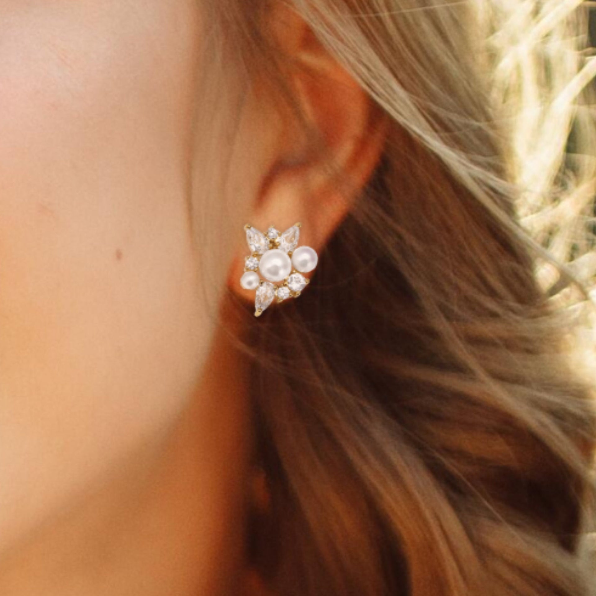 Bridal Earrings Dainty