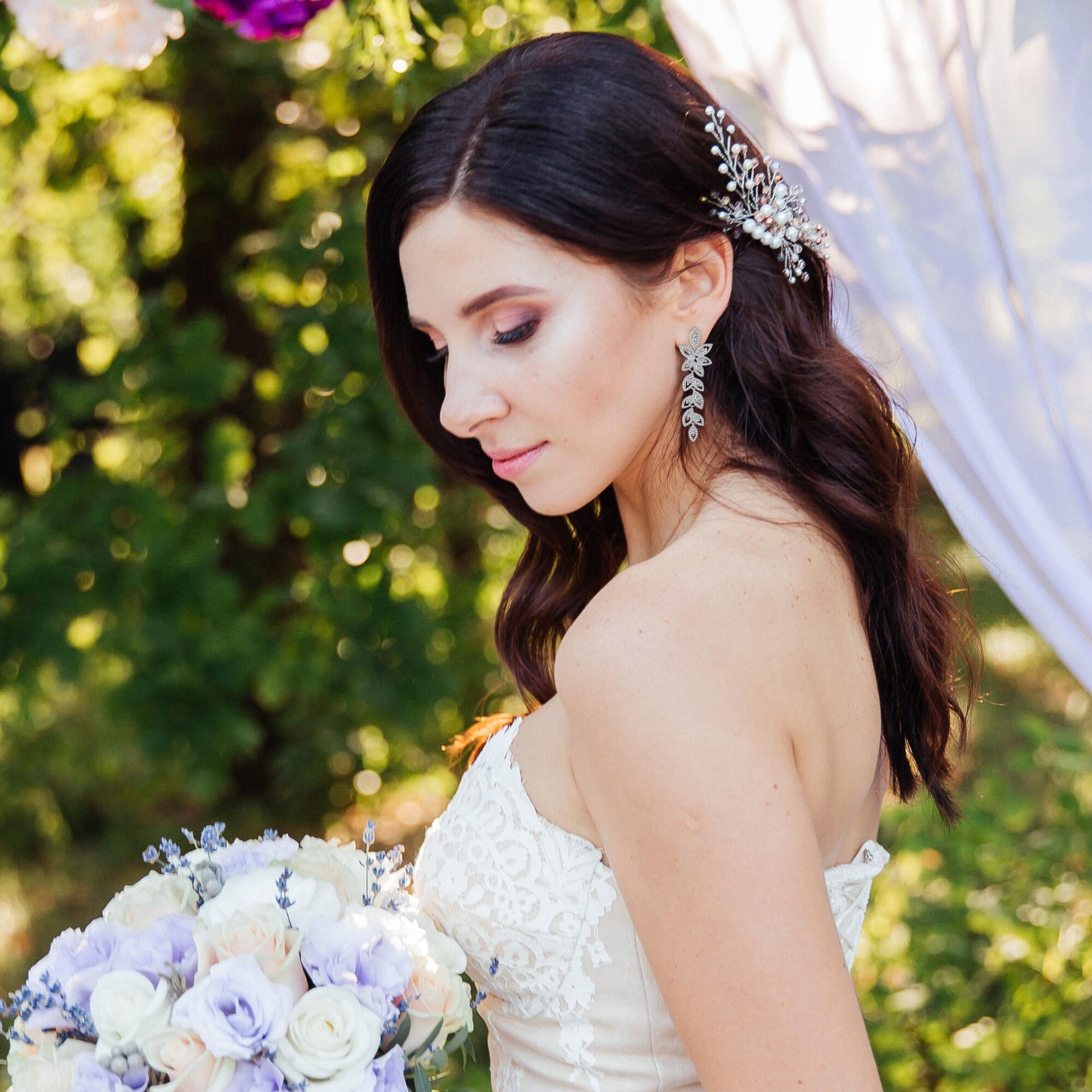 CZ Statement Earrings