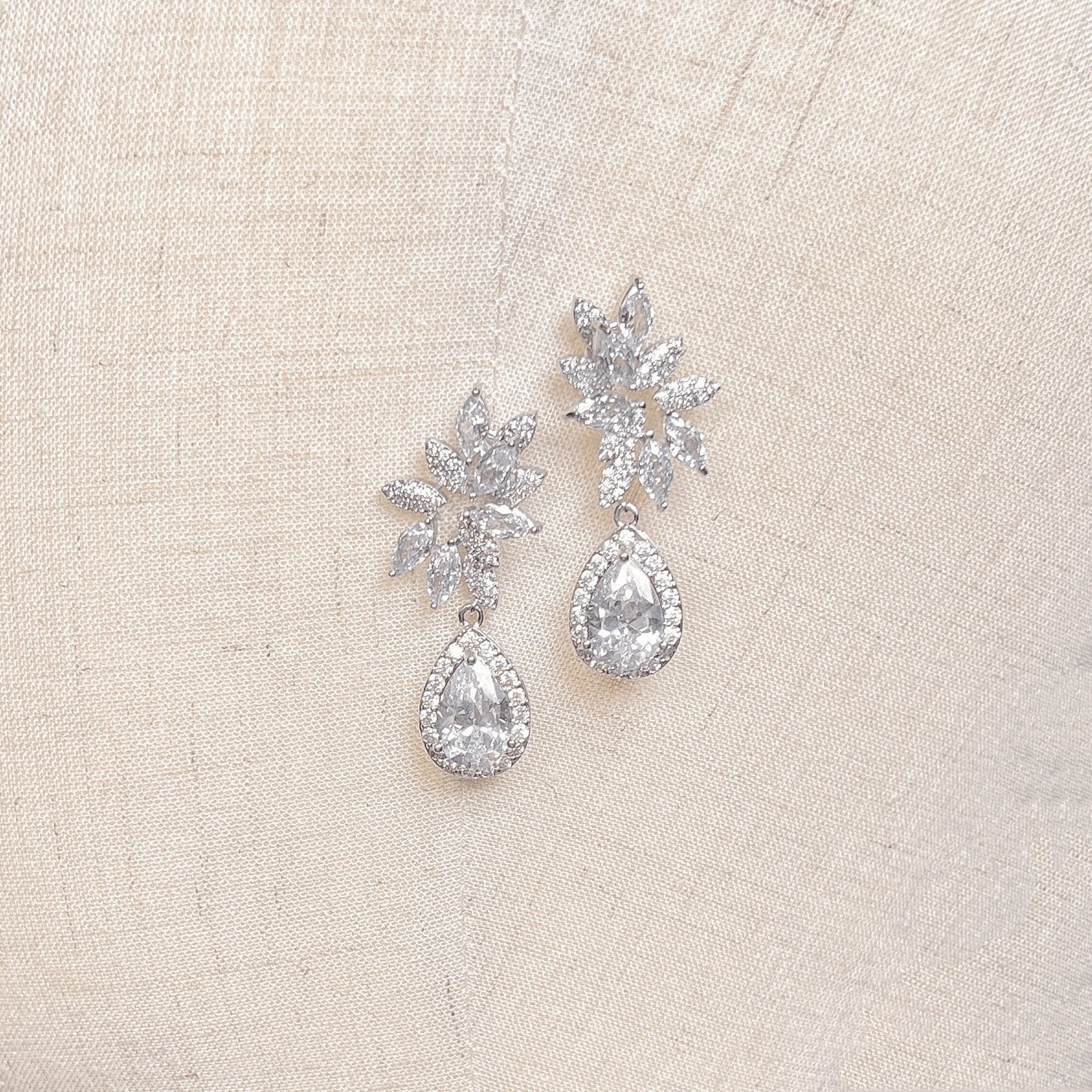 Silver Drop Earrings