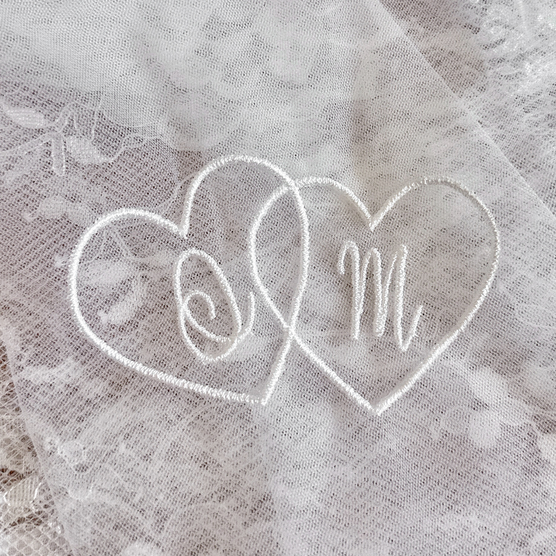 BRINLEY | Personalised Embroidered Veil