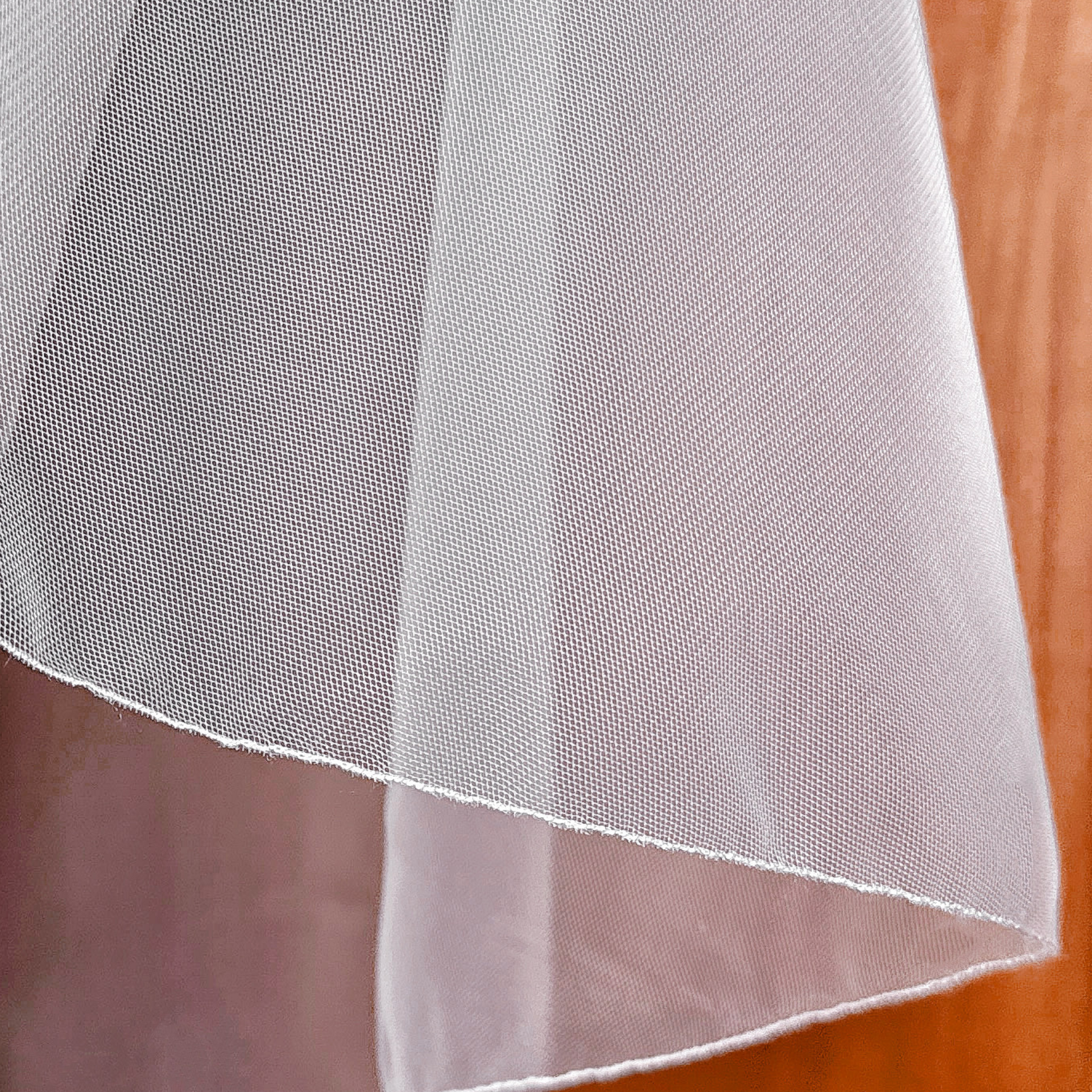 CLIO | Elbow Length Veil with Tiny Pencil Edge