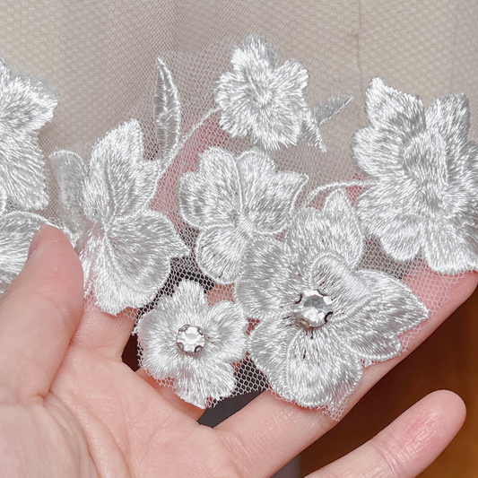 Magnetic Crystal Veil Weights, Set of 12 or 24