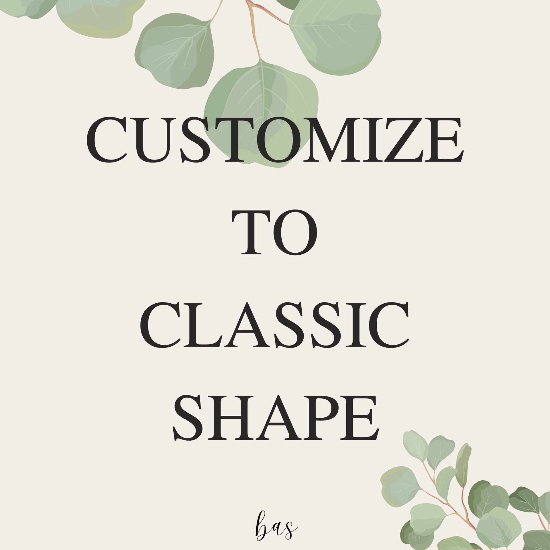 Customize Veil Shape