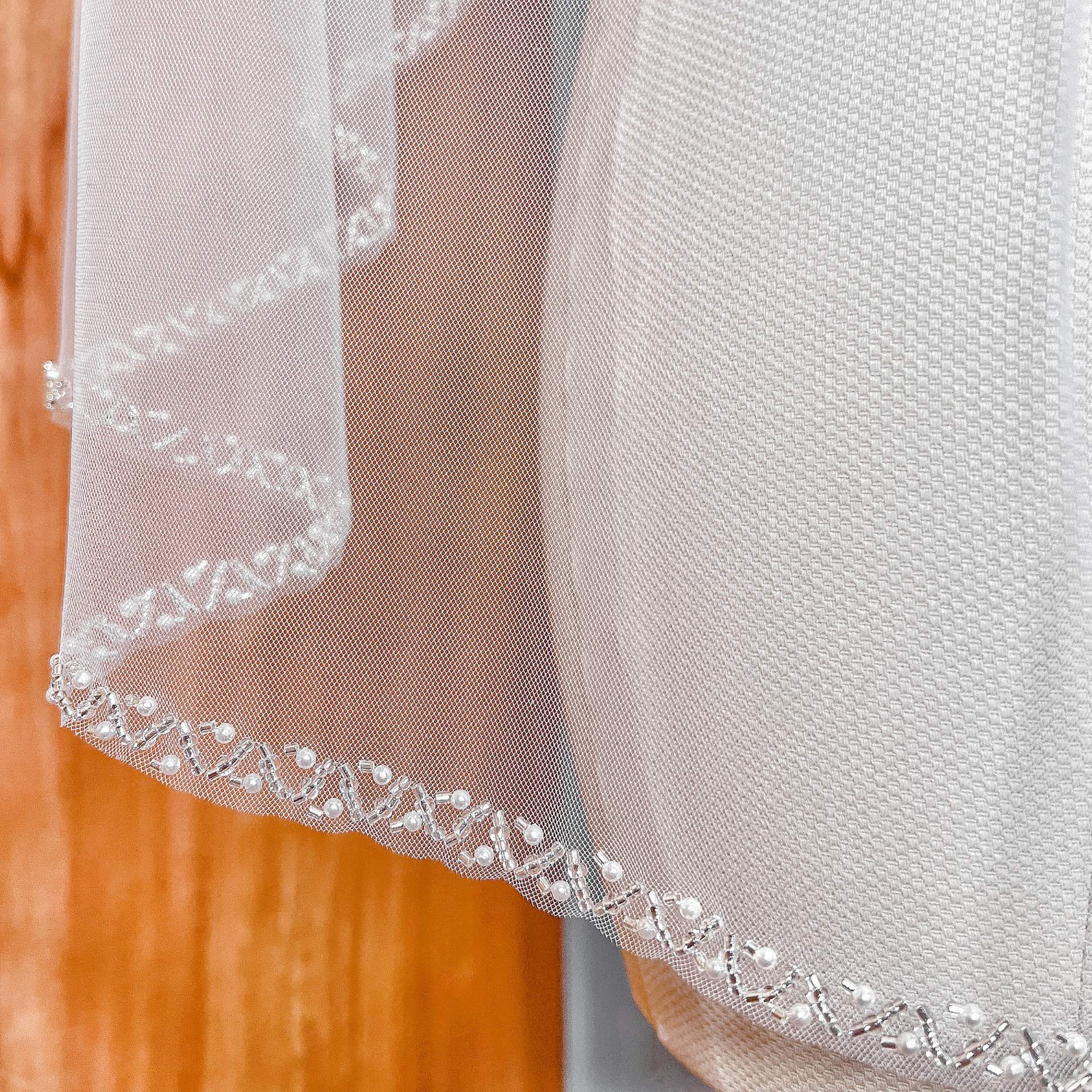 HOPE | Beaded Edge Veil