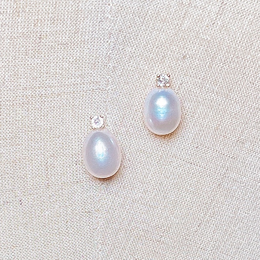 Pearl Bridal Earrings - MARIE