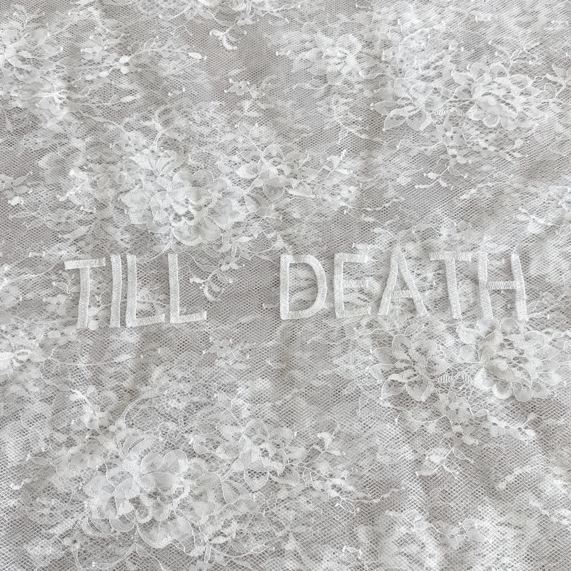 PERSONALIZED VEIL EMBROIDERY ADD-ON | TILL DEATH