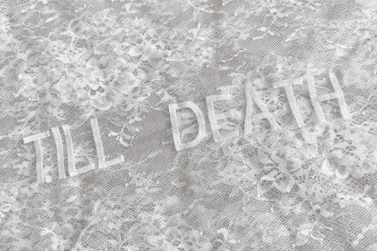 PERSONALIZED VEIL EMBROIDERY ADD-ON | TILL DEATH