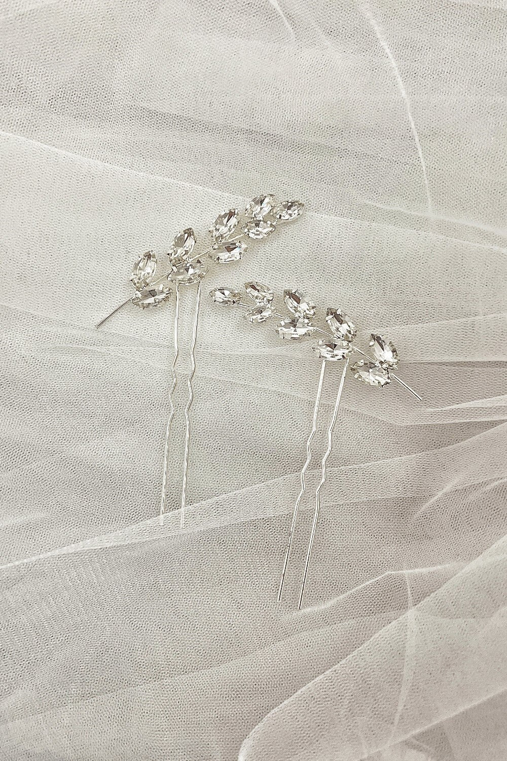 Crystal Hair Pins