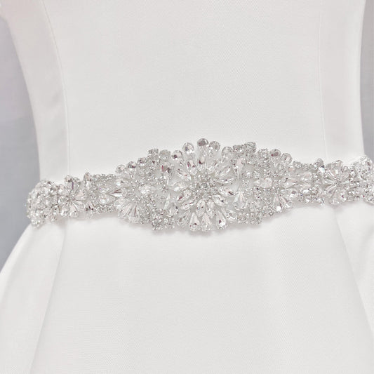 Vintage Rhinestone Belt - OTYLIA