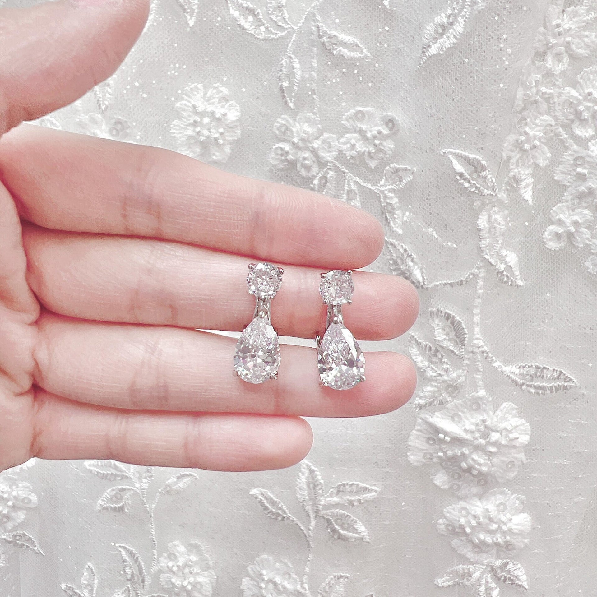 Dainty Silver Clip Earrings
