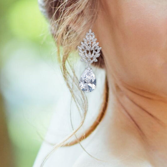 Bridal Statement Earrings - DAWSON