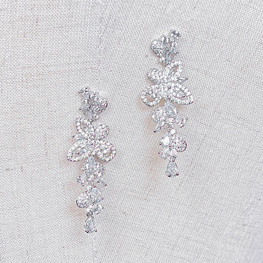 Silver Drop Earrings