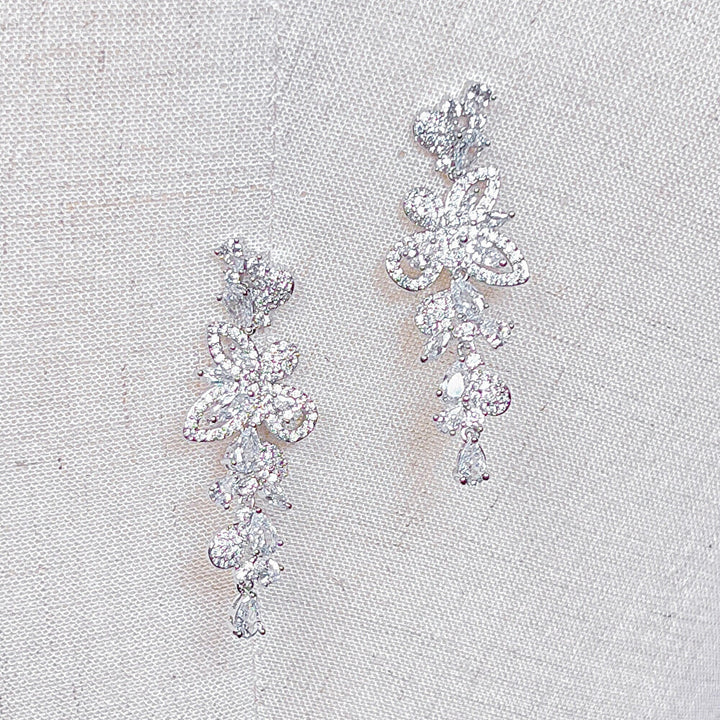 Silver Drop Earrings