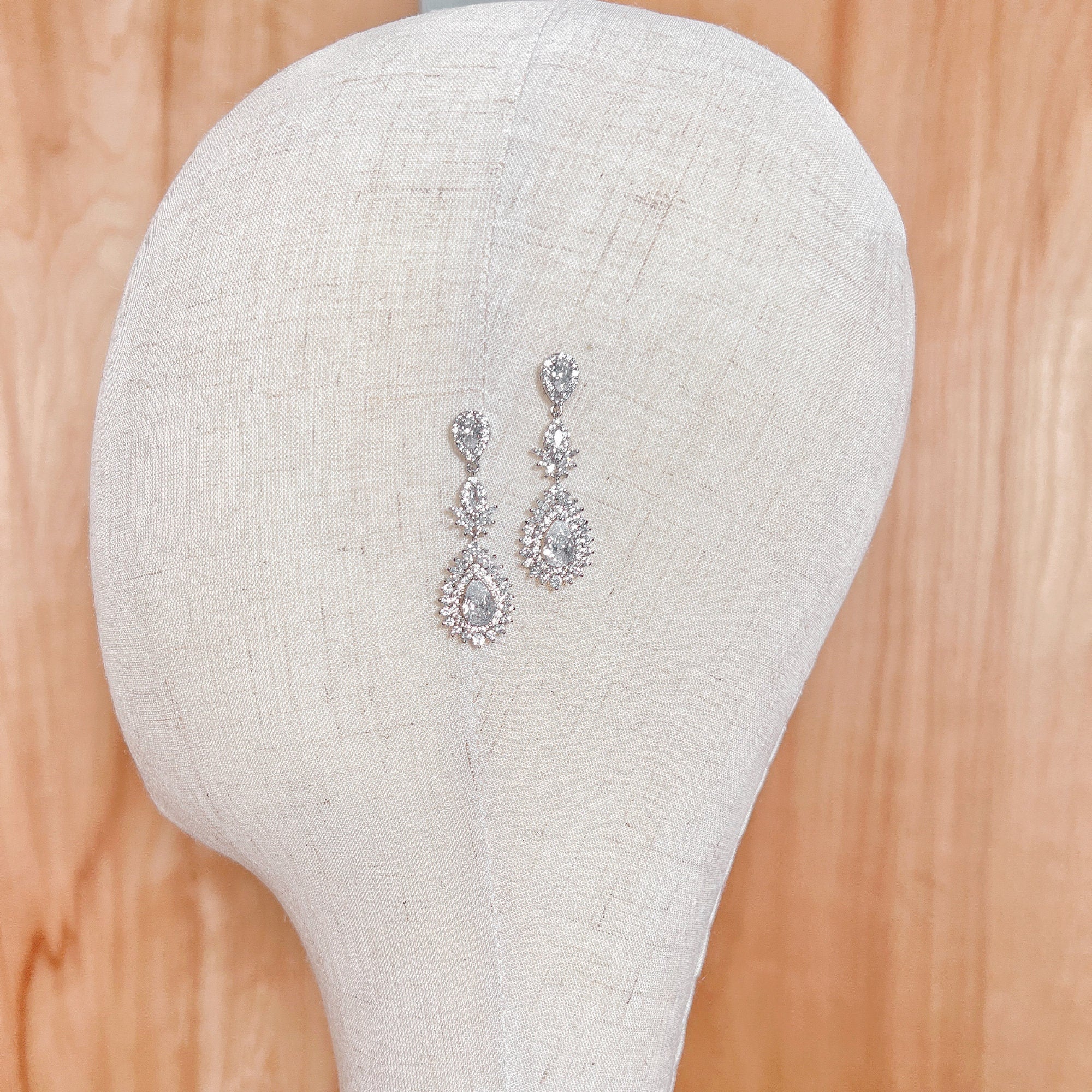 Big Bridal Earrings