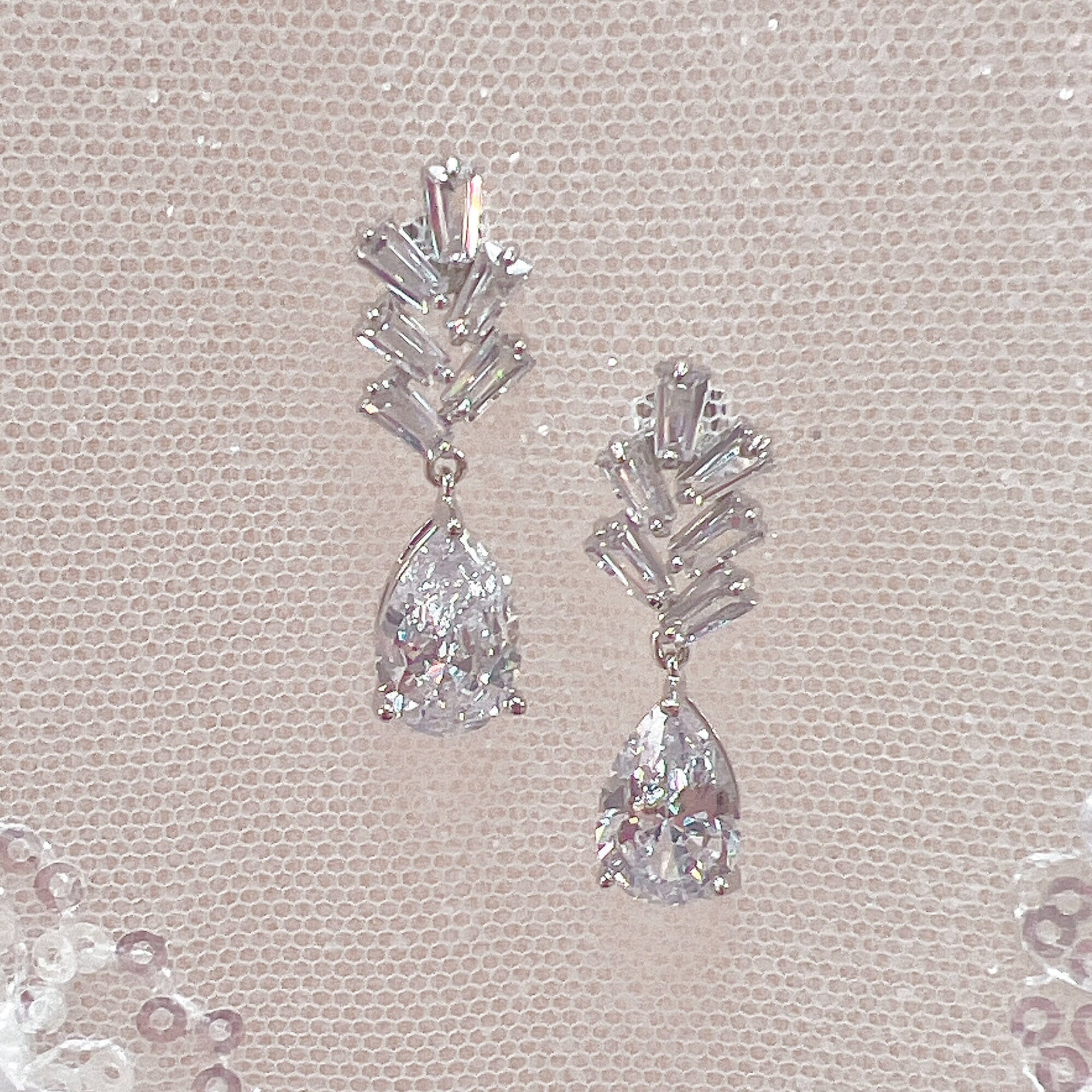 Sparkly CZ Earrings