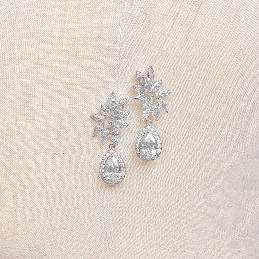 Silver Drop Earrings