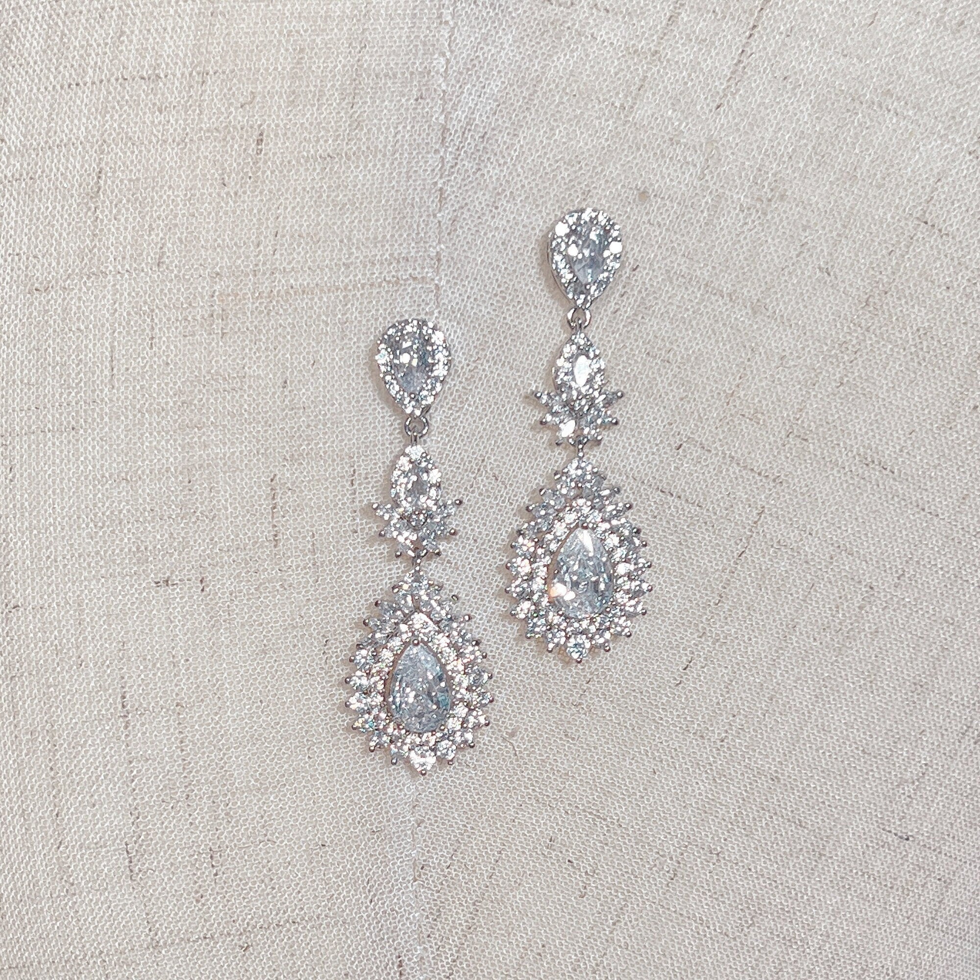 Big Bridal Earrings