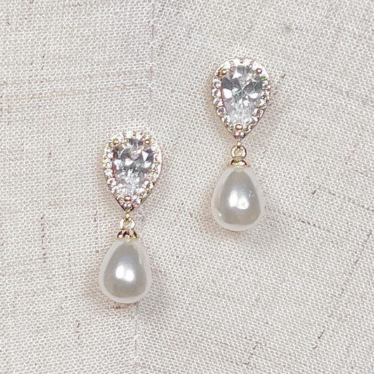 Pearl Dangle Earrings
