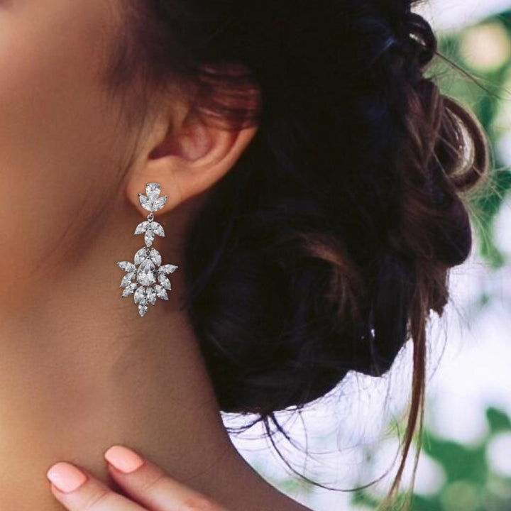 Bridal Chandelier Earrings