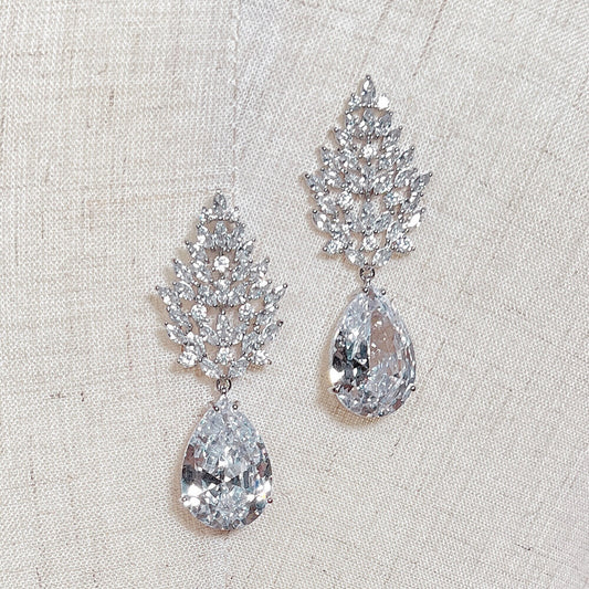 Bridal Statement Earrings - DAWSON