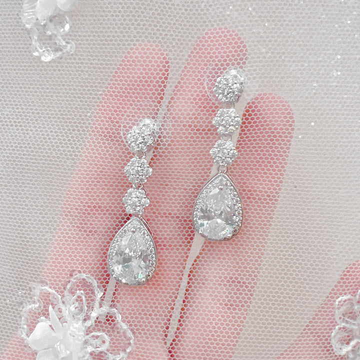 Bridal Drop Earrings